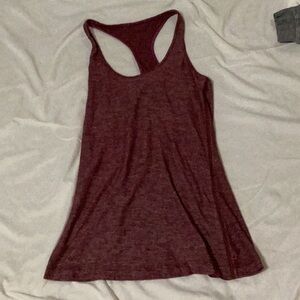 Lululemon Elegant Maroon Racerback Tank Top